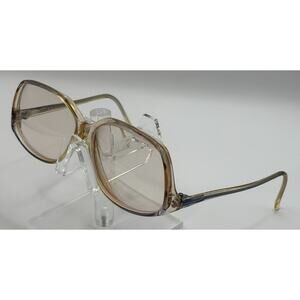 B.G. Carisma Vintage Eyeglasses Pink Gradient Oversized Square Frames